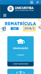 Mobile Screenshot of faculdadescuritiba.br